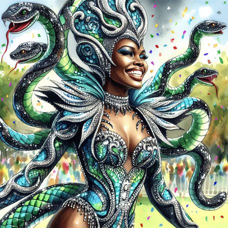 FWI Carnival - Snake Parade 12