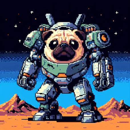 Armored pug # 13