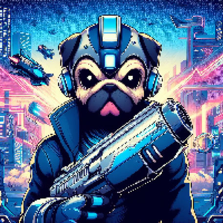 Armored pug # 18