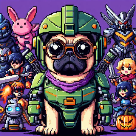 Armored special pug #11