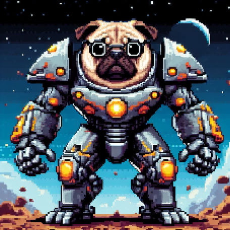 Armored special pug #12