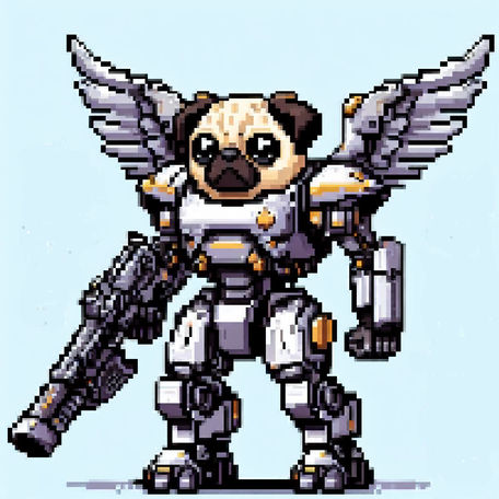 Armored pug # 25