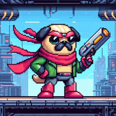 Armored pug # 28