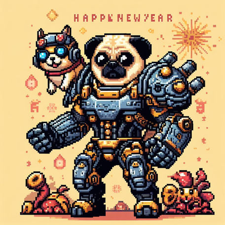 Armored pug # 30 