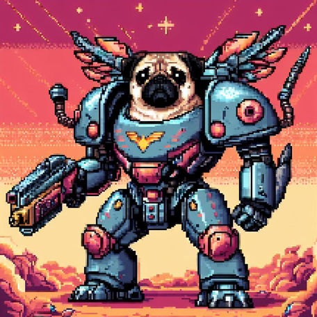 Armored special pug #15