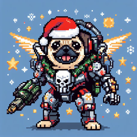 Armored pug # 32