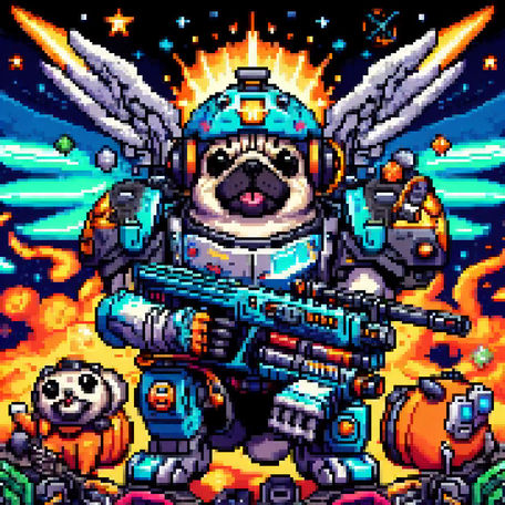 Armored special pug #16