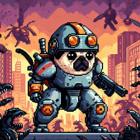 Armored special pug #19