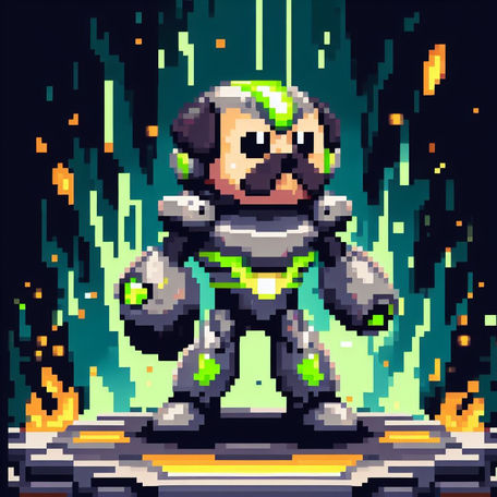 Armored pug # 40