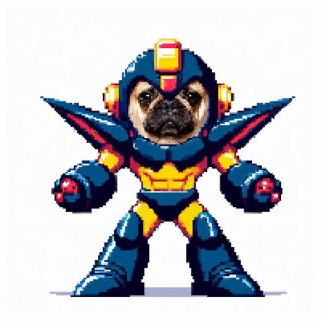Armored pug # 49