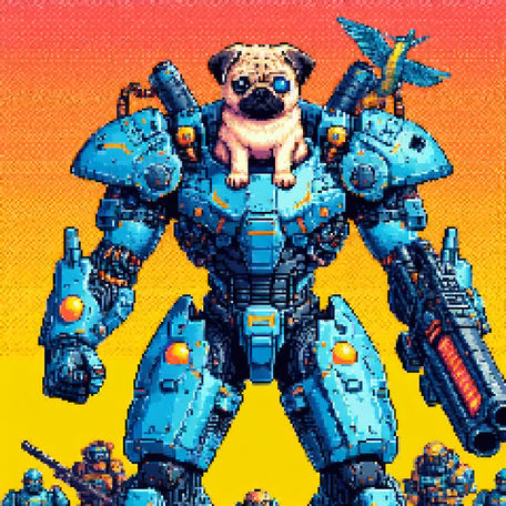 Armored special pug #25