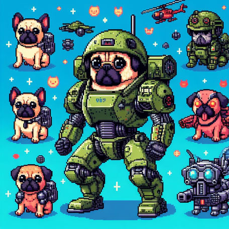 Armored special pug #26