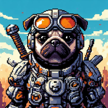 Armored special pug #28