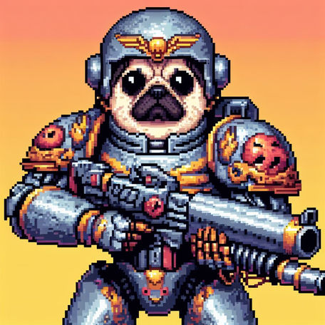 Armored special pug #30