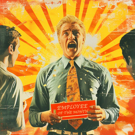 A Danish man hates being named "Employee of the Month"