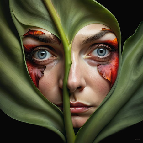 face leaves