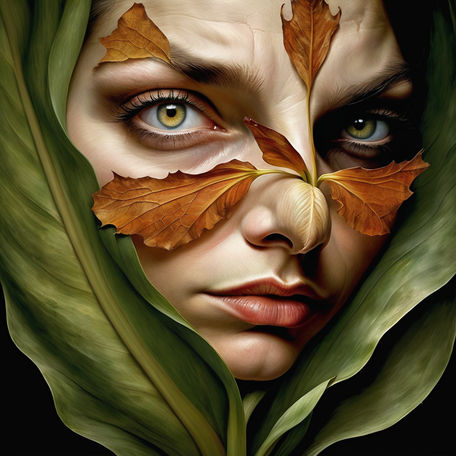 face leaves