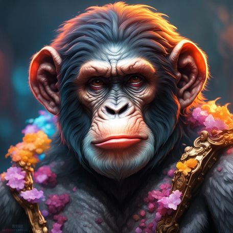 bored monkey 17