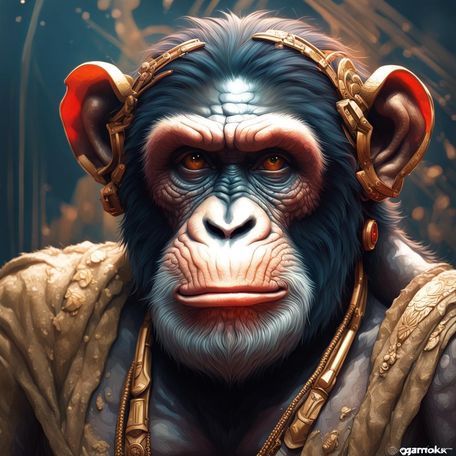 bored monkey 42