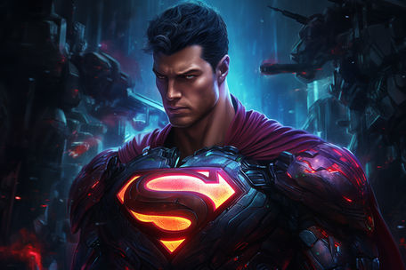 Cyberpunk Mecha-Superman #4