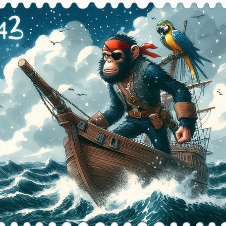 Ape Stamp 