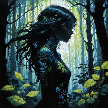 Silhouette nymph 