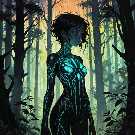 Silhouette nymph 