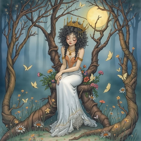 Fairies Inspired by Edmund Dulac Style