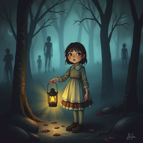 Lurking Figures Inspired by Amy Earles Style