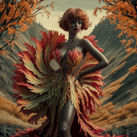 Sylphӕn Majesty - A Limited Edition 8K NFT Where Nature and Fashion Collide #2