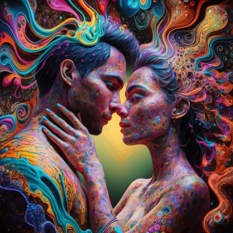 Verdant Embrace - A Limited Edition NFT Reimagines the Human Love #4