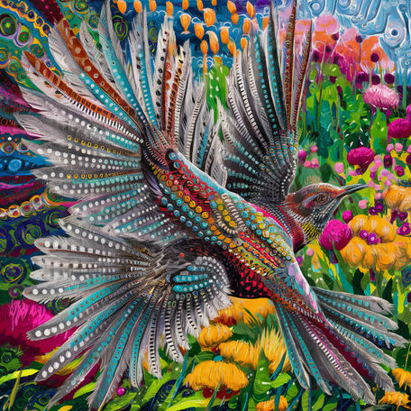 Unveiling Aviary Aria - A Limited Edition Folk Art NFT #2