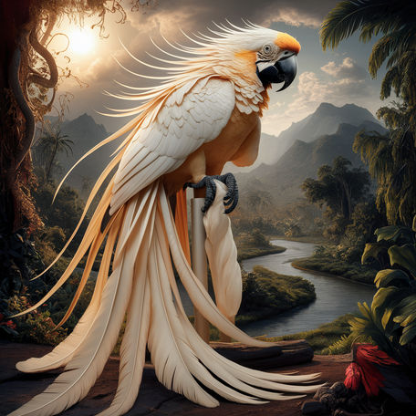 Majestic Flight - A Limited Edition Digital Artwork Capturing the Power and Beauty of Nature #2