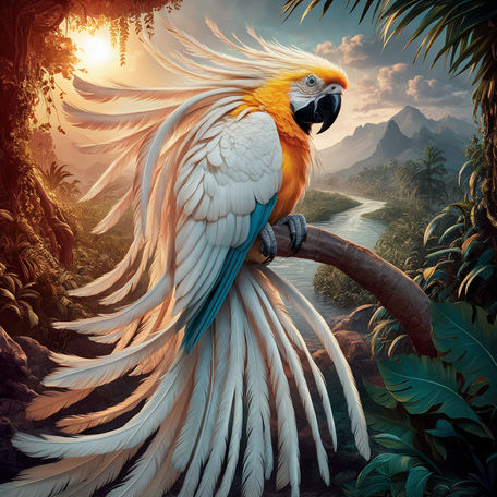 Majestic Flight - A Limited Edition Digital Artwork Capturing the Power and Beauty of Nature #3