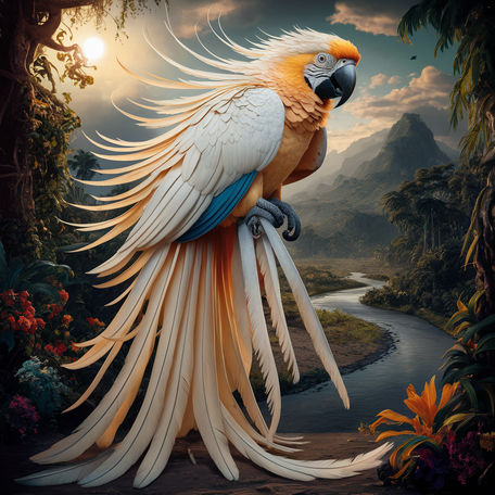 Majestic Flight - A Limited Edition Digital Artwork Capturing the Power and Beauty of Nature #4