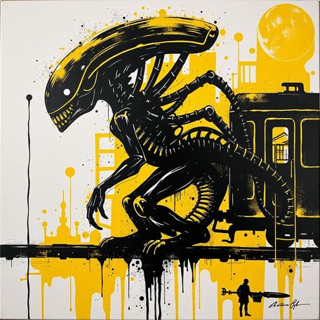 Alien Circus Train