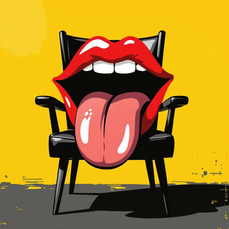 Chair Made Of Tongues