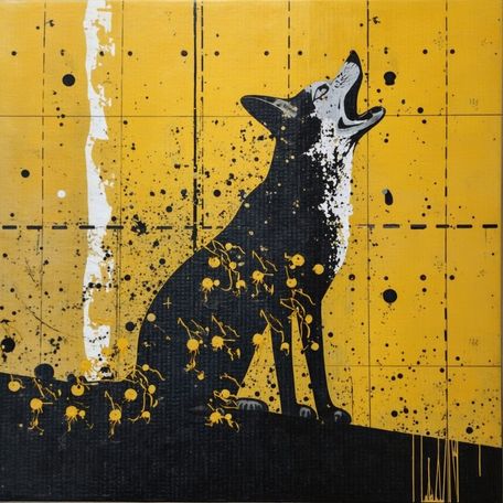 Crystalline Fox Howling
