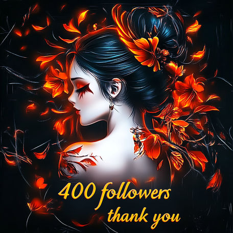 400 Followers Thank You