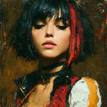 Digital oil painting v8