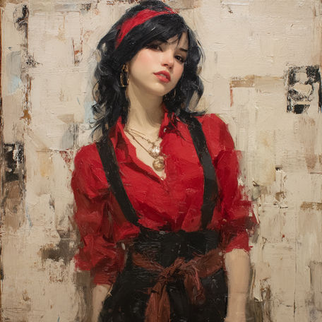 Digital oil painting v23