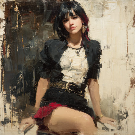Digital oil painting v28