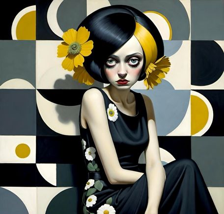 Flowerette Cabinet.76. – DARK MOOD 2