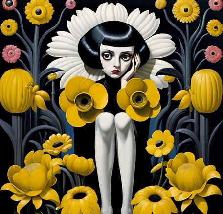 Flowerette Cabinet.77. – DARK MOOD 2