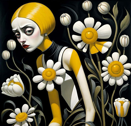 Flowerette Cabinet.79. – DARK MOOD 2