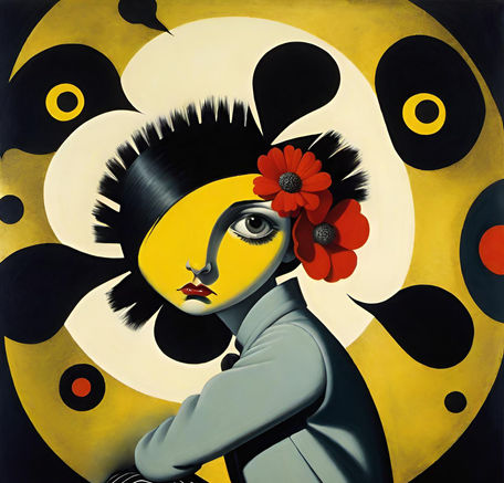 Flowerette Cabinet.80. – DARK MOOD 2