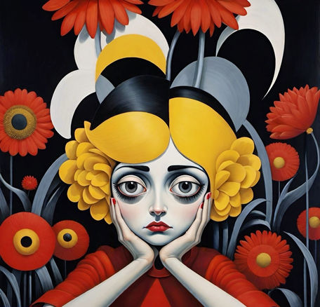 Flowerette Cabinet.84. – DARK MOOD 2