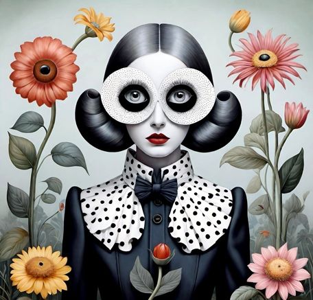 Flowerette Cabinet.93.