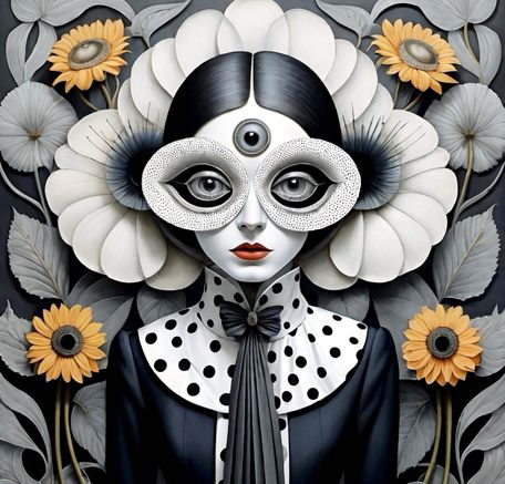 Flowerette Cabinet.103.