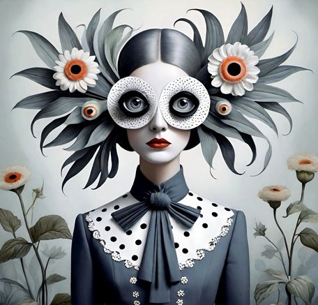 Flowerette Cabinet.104.